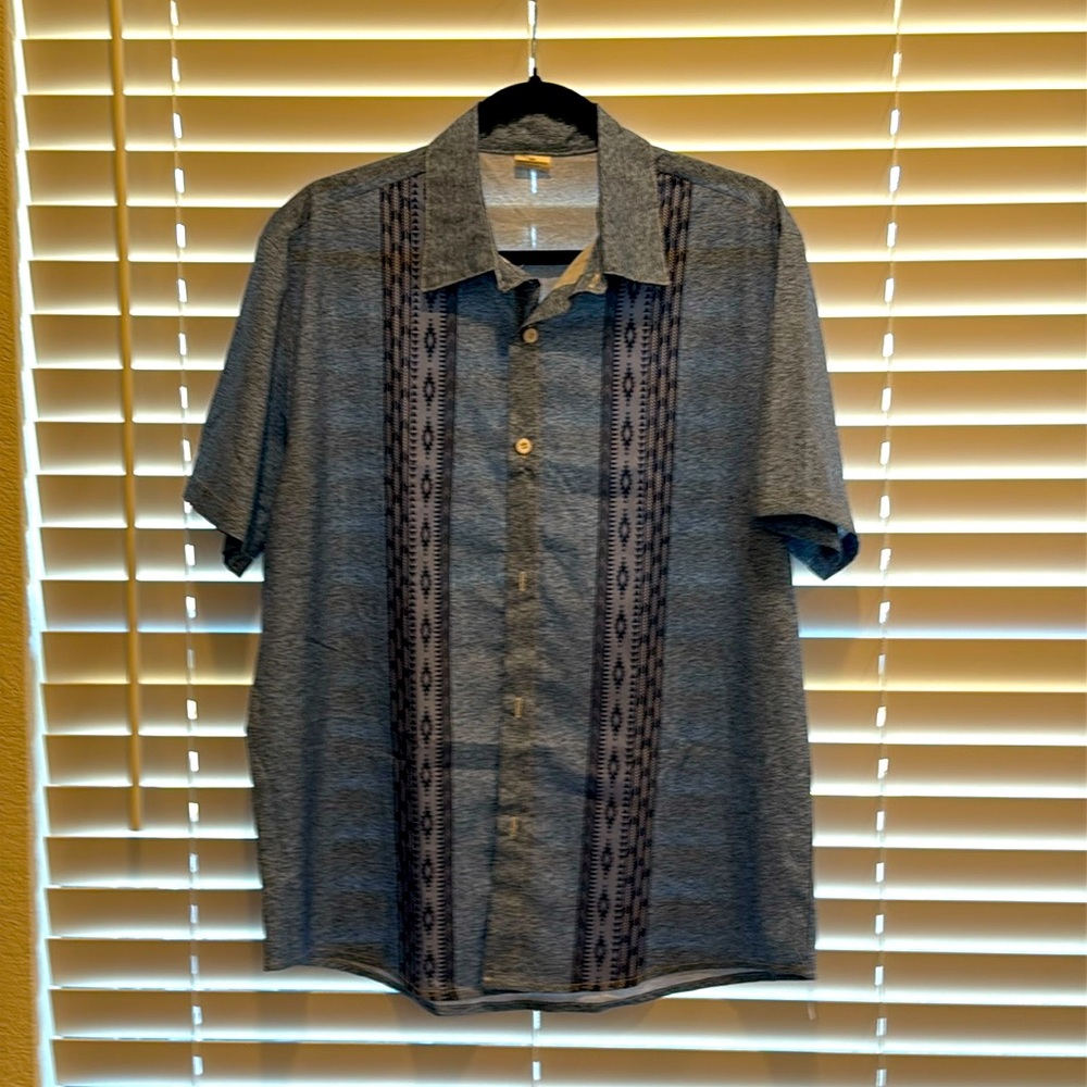Men’s swingers style bowling dress shirt size M